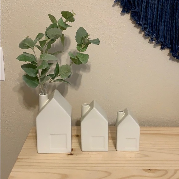 Hearth & Hand Other - Set of three decorative house vases